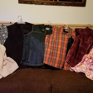 MAKE ME OFFER!! plus size vest..SELLING AS A LOT!